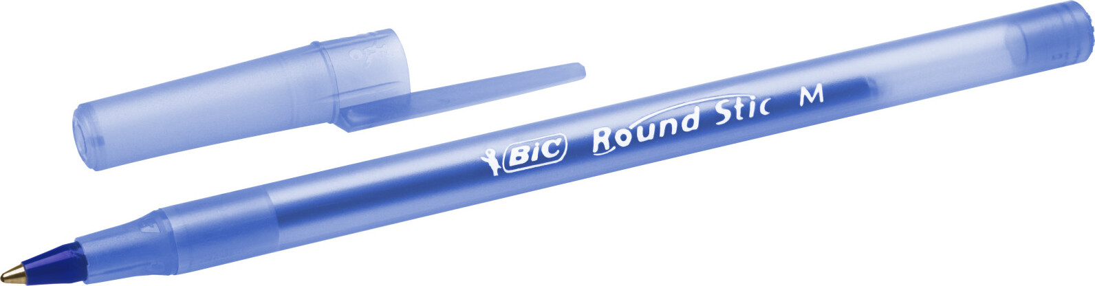 Набор шариковых ручек  BIC  прозрачный корпус 0,1 мм (9 шт)